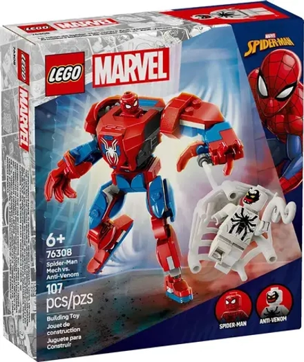 Конструктор LEGO Marvel 76308 Человек-паук в механической броне против Анти-Венома
