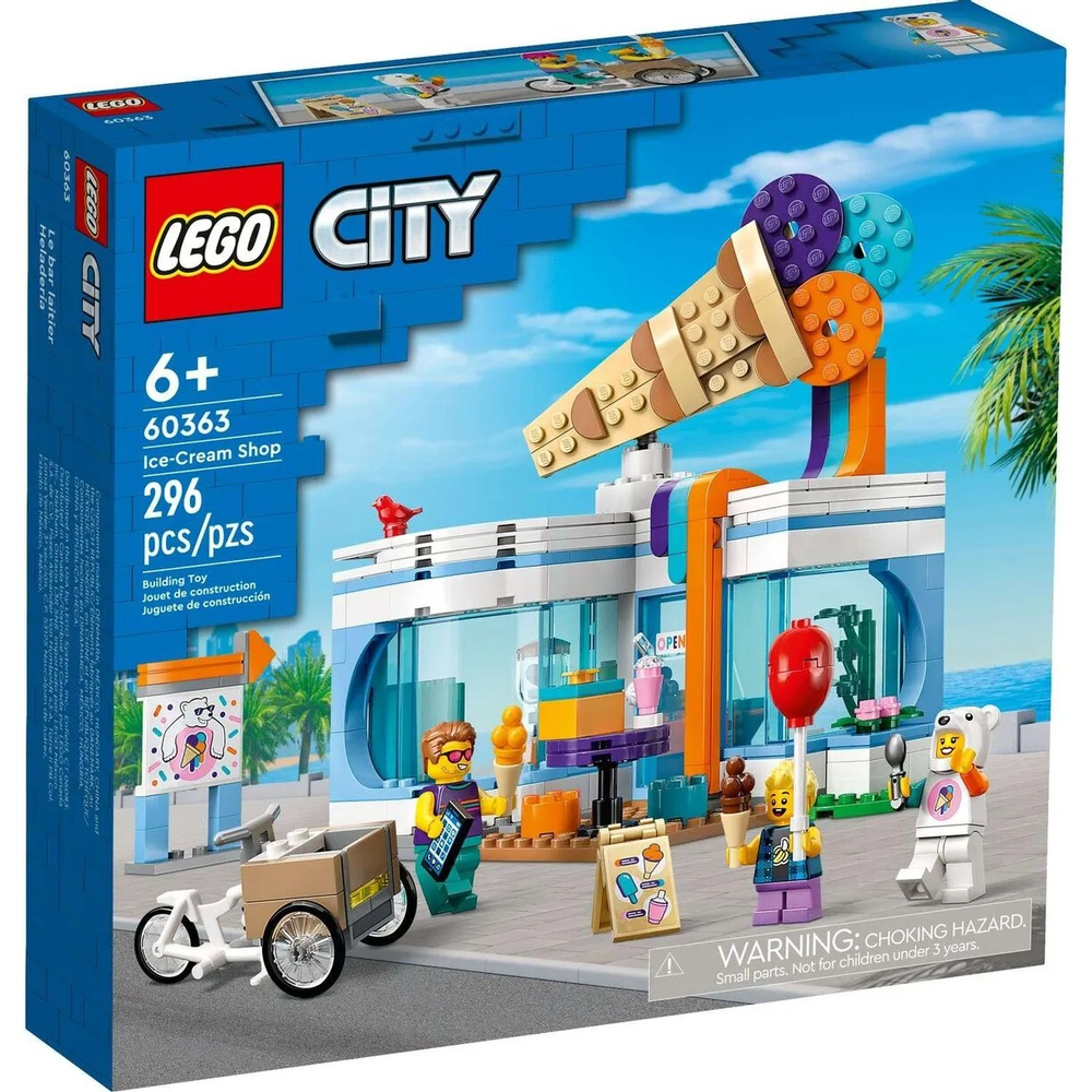 Конструктор LEGO City Town Магазин мороженого | 60363
