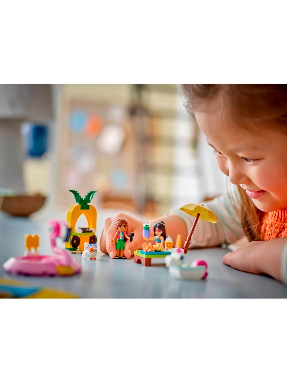 Конструктор LEGO Friends 42658 Вечеринка у бассейна с единорогом и фламинго
