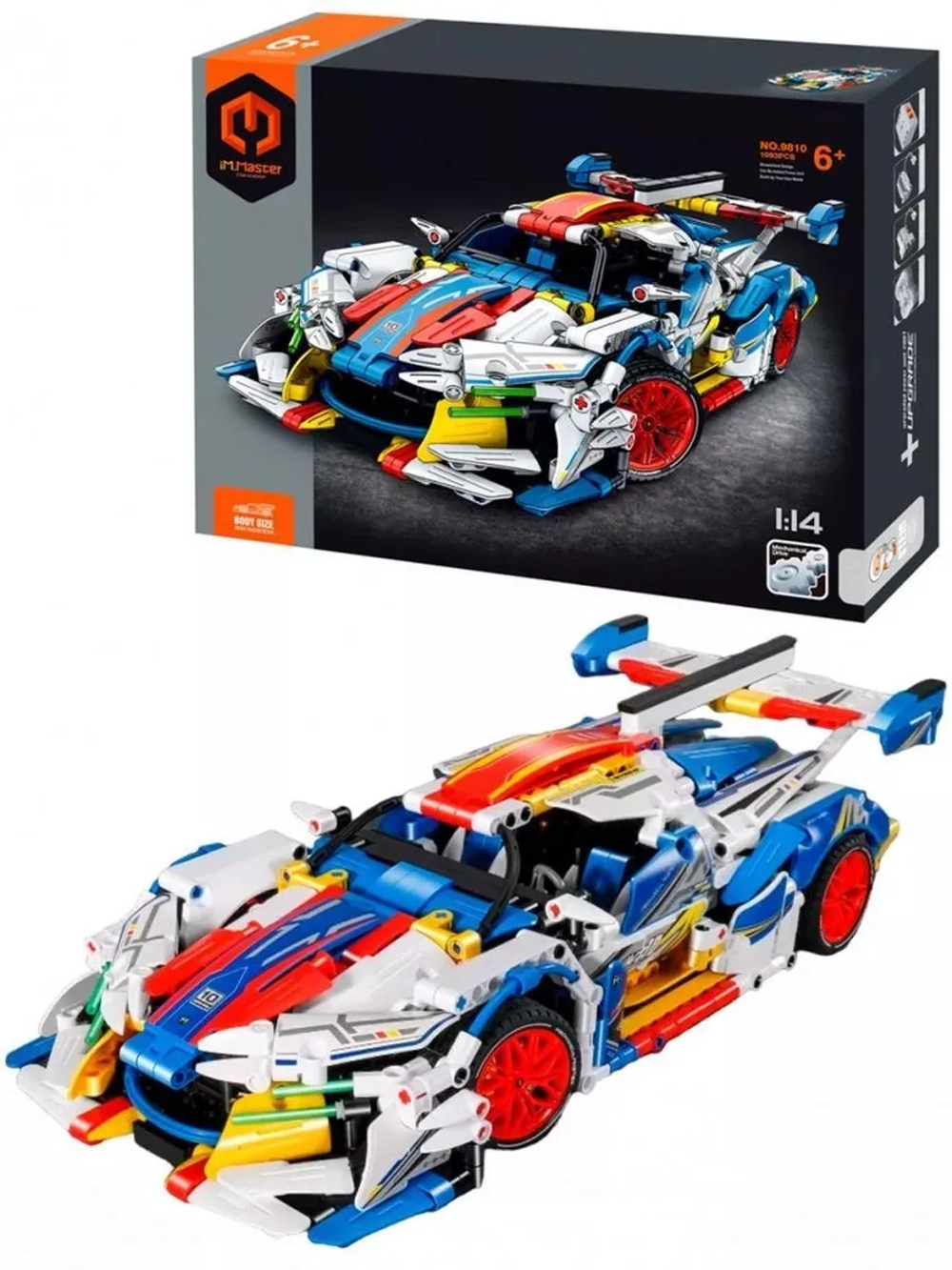 Конструктор IM.Master 9810 Спорткар Apollo Warrior