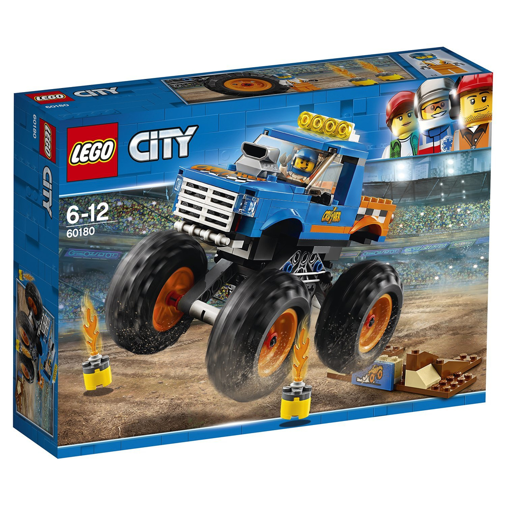 Конструктор LEGO City Great Vehicles Монстр-трак | 60180