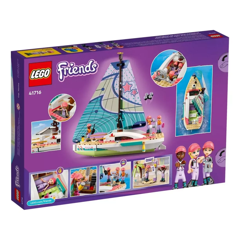 Конструктор LEGO Friends Приключения Стефани на яхте | 41716