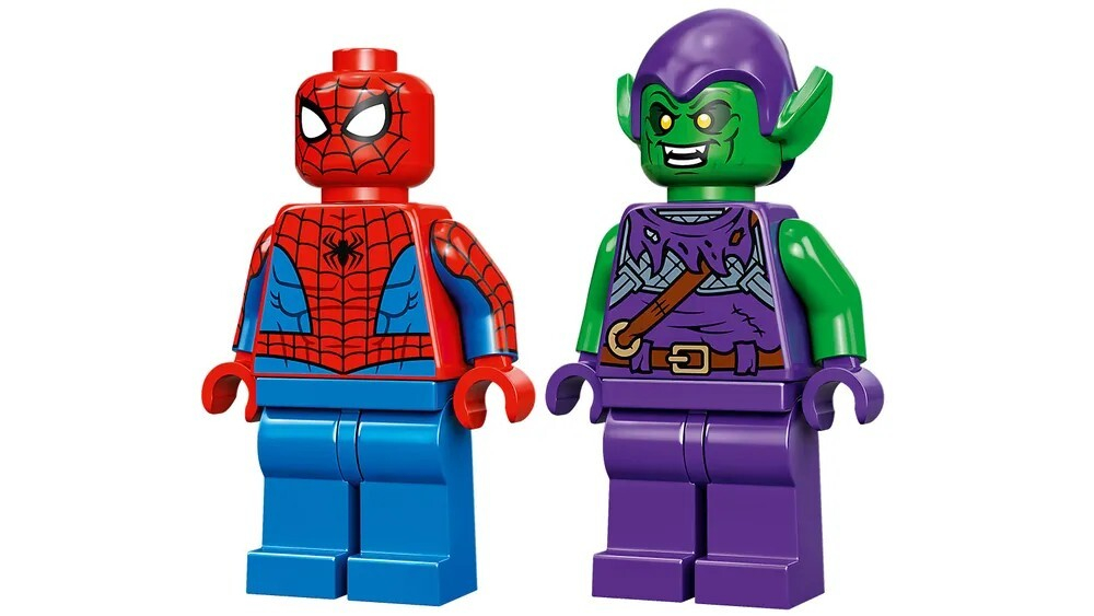 Конструктор LEGO Spider-Man Битва роботов Человека-паука и Зелёного Гоблина мультицвет | 76219