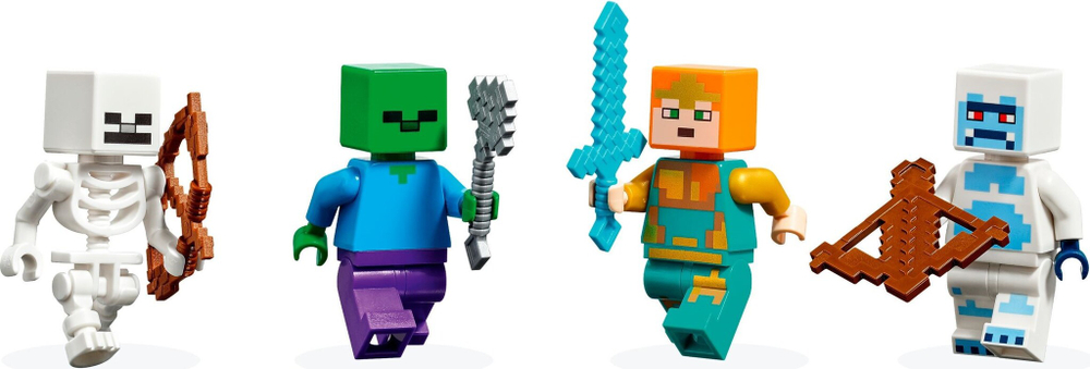 Конструктор LEGO Minecraft Ледяной замок | 21186