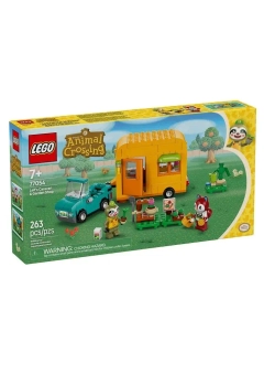 Конструктор LEGO Animal Crossing Автодом и садовый магазин Лейфа 77054