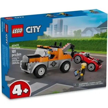 Конструктор LEGO City Ремонт эвакуаторов и спортивных автомобилей | 60435