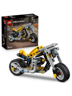 Конструктор LEGO Technic 42225 Желтый мотоцикл