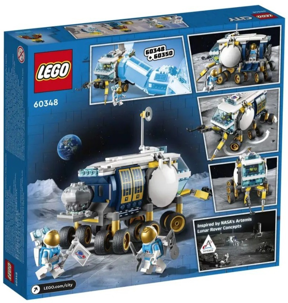 Конструктор LEGO City Space Port Луноход | 60348