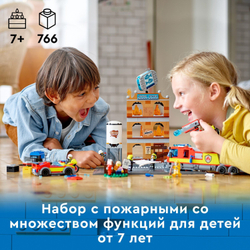 Конструктор LEGO City Fire Пожарная команда | 60321