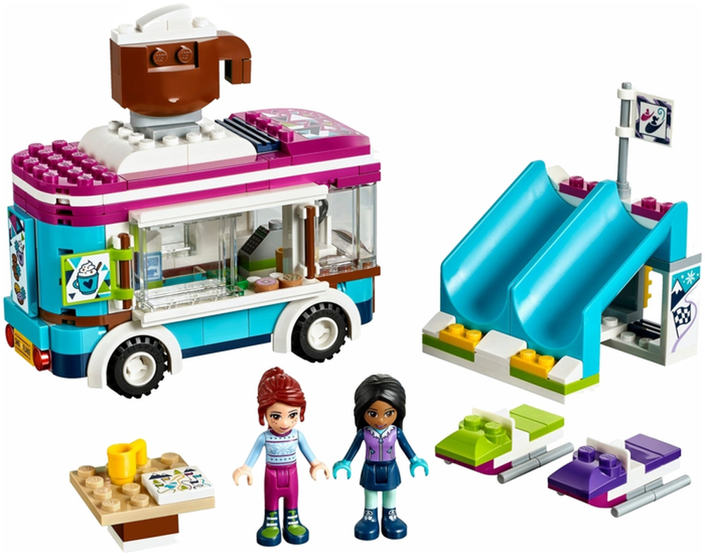 Конструктор LEGO Friends Горнолыжный курорт: фургончик по продаже горячего шоколада | 41319