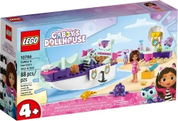 Конструктор LEGO Gabby's Dollhouse Корабль и спа Габби и МерКэта | 10786