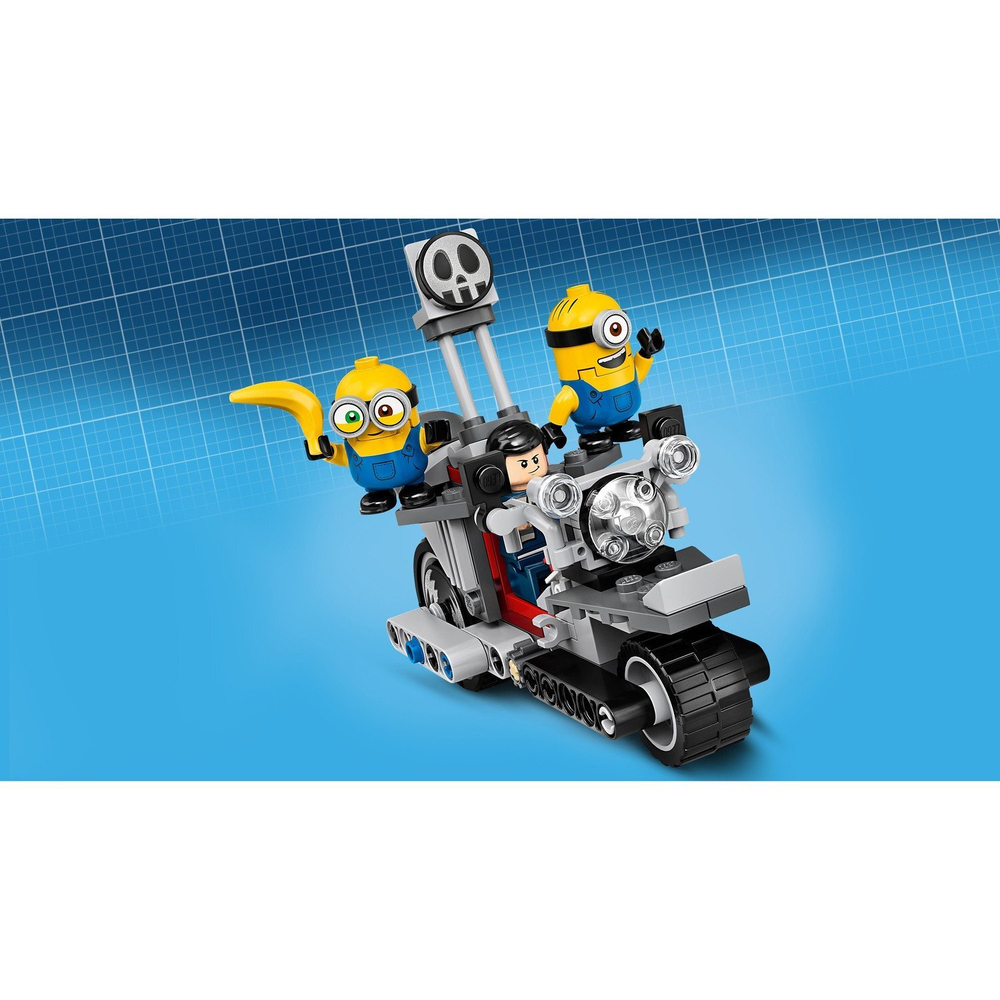 Конструктор LEGO Minions Невероятная погоня на мотоцикле | 75549