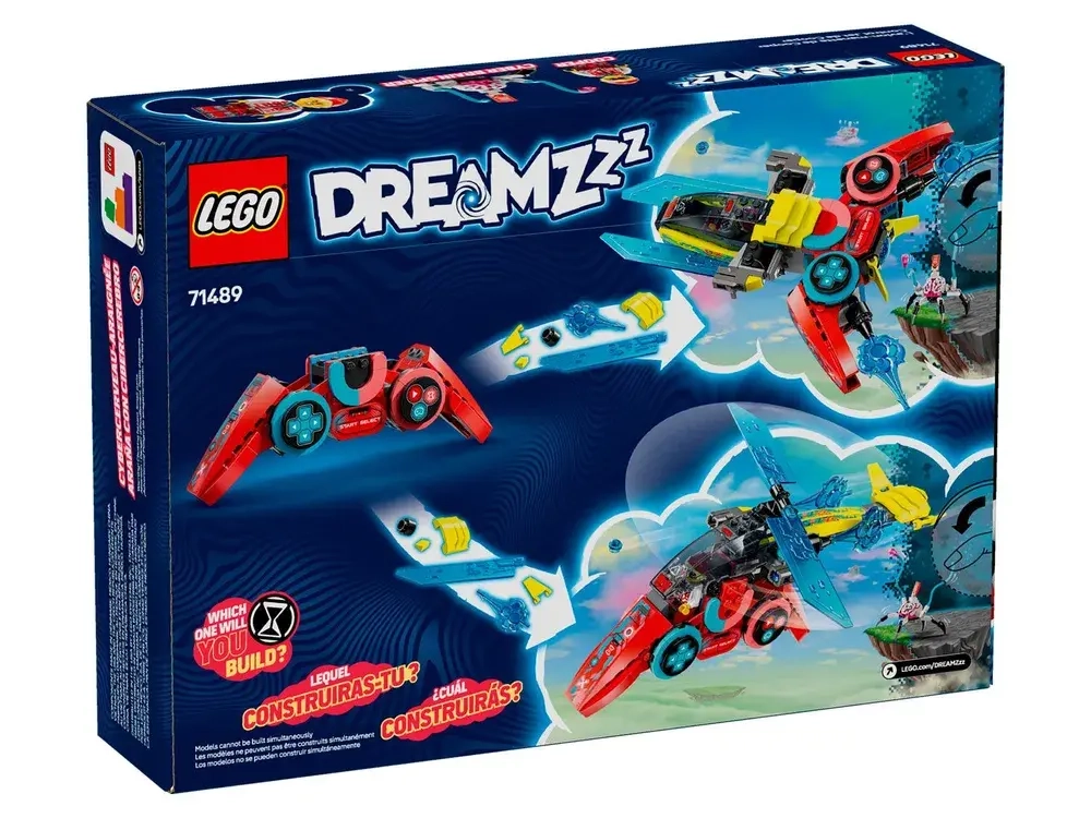 Конструктор LEGO DREAMZzz Игровой реактивный самолёт-контроллер Купера | 71489