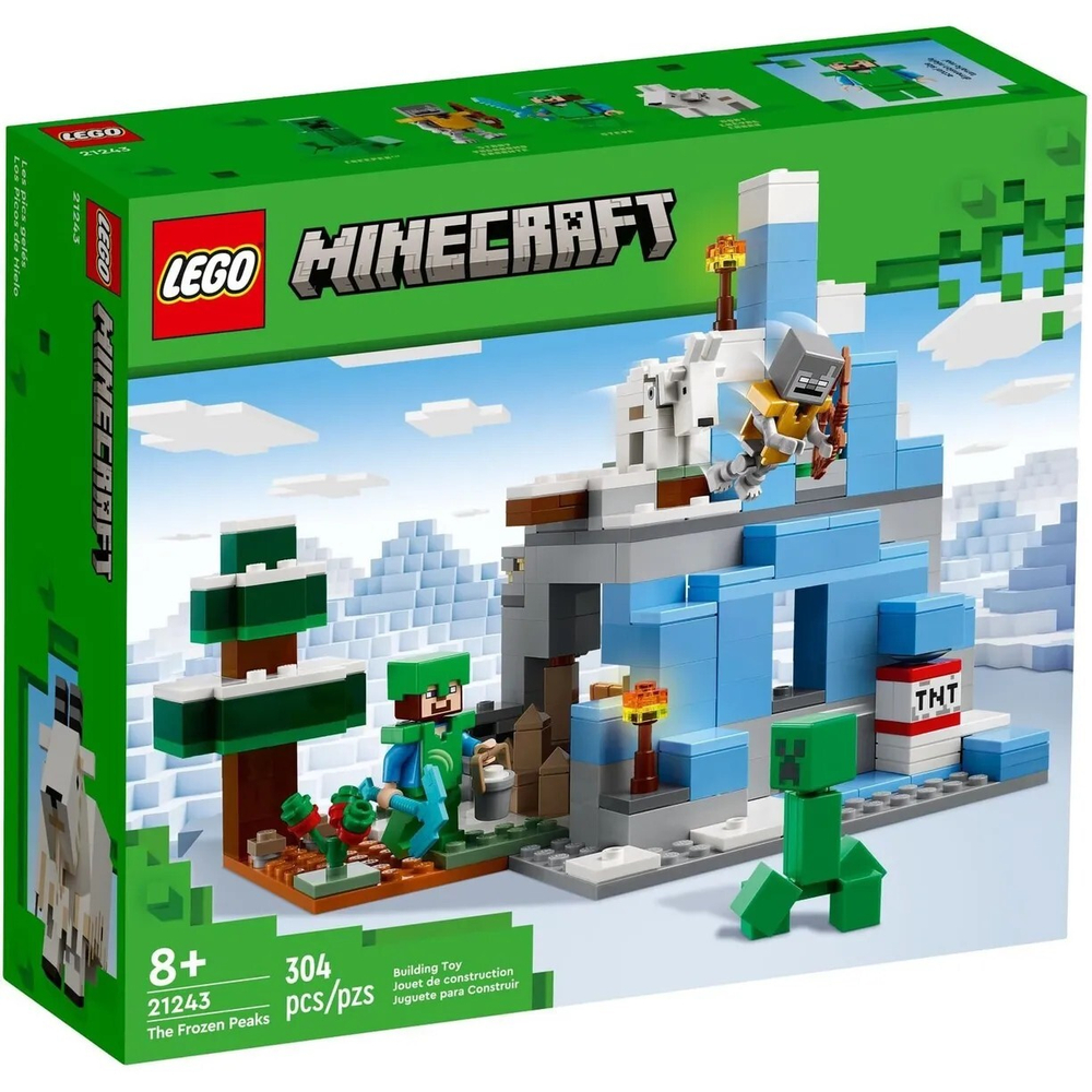 Конструктор LEGO Minecraft Ледяные вершины | 21243