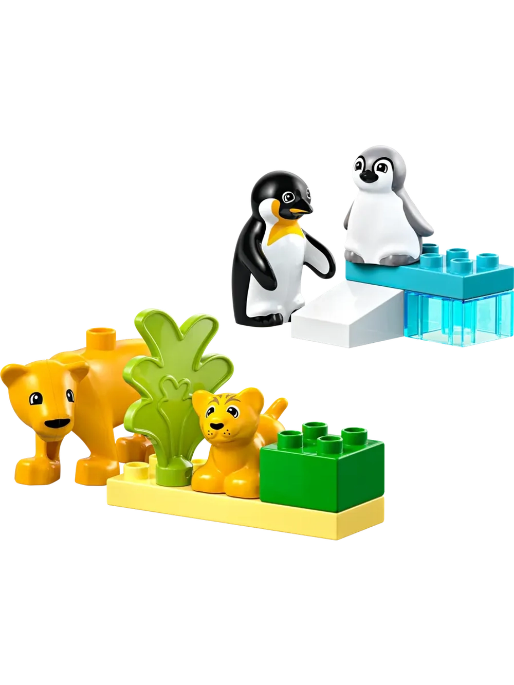 Конструктор LEGO DUPLO 10442 Семейства диких животных: пингвины