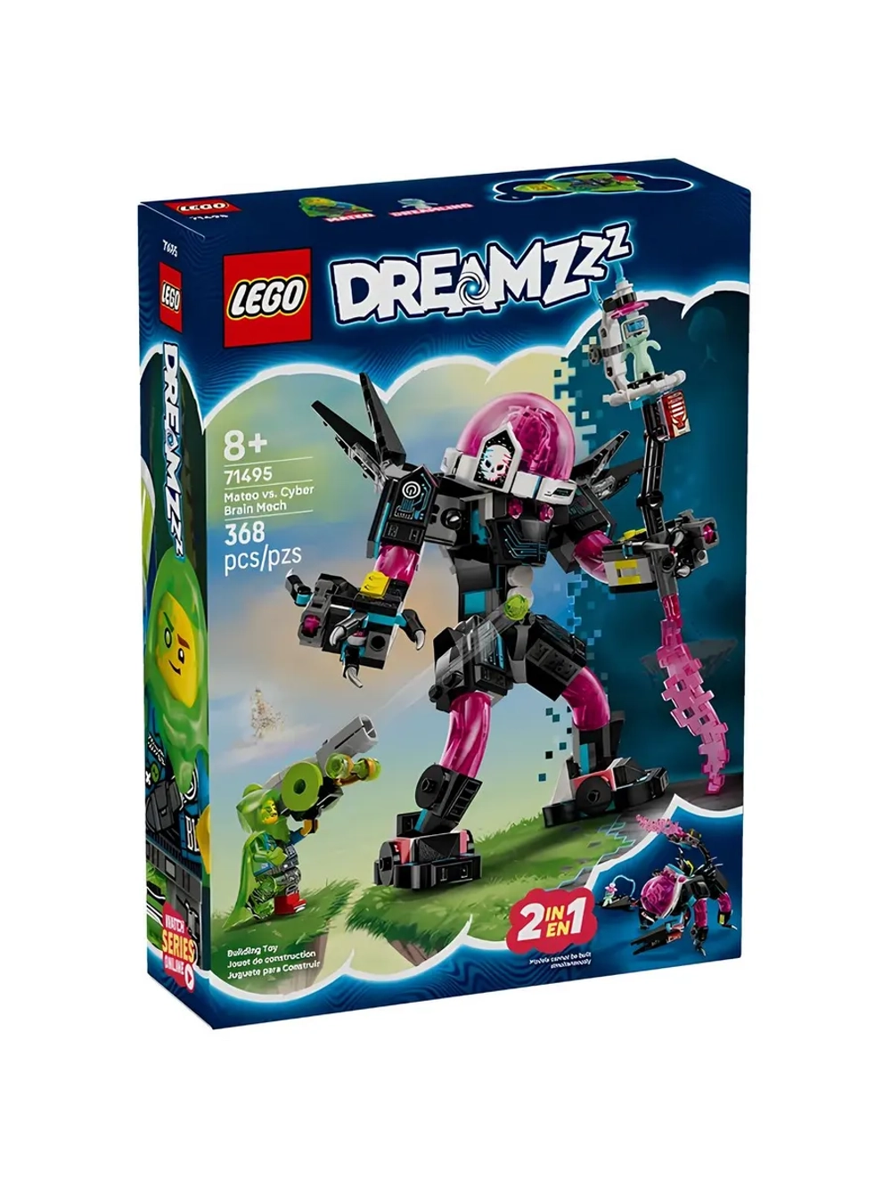 Конструктор LEGO DREAMZZZ 71495 Матео против кибермозгового робота