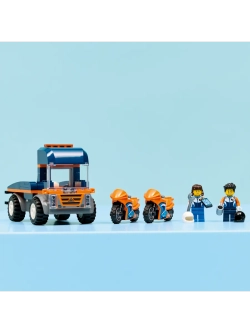 Конструктор LEGO City 60491 Транспортная машина для мотоциклов