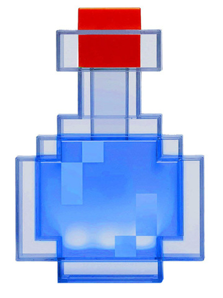 Светильник Бутылка зелий 8 цветов свечения Майнкрафт