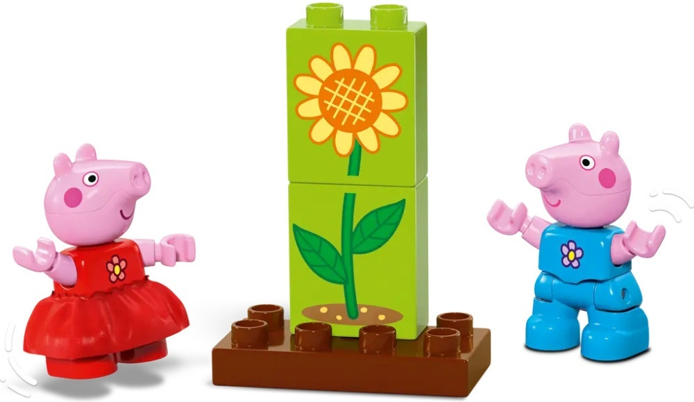 Конструктор LEGO DUPLO Свинка Пеппа: сад и домик на дереве | 10431