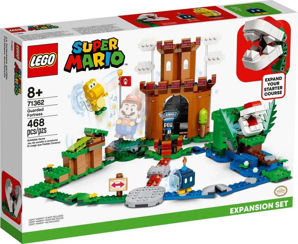 Конструктор LEGO Super Mario Охраняемая крепость | 71362