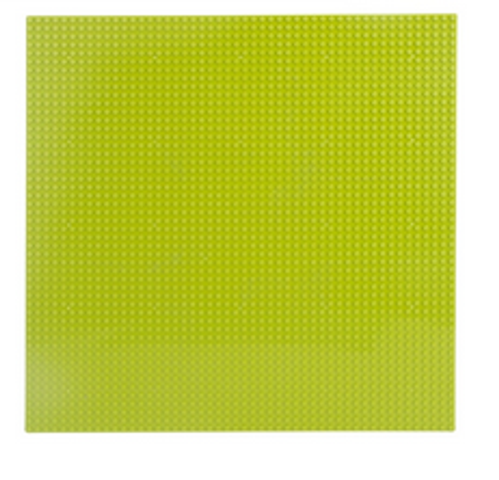 Строительная пластина 40х40  светло-зелёная, 10701, pd0022