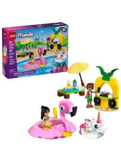 Конструктор LEGO Friends 42658 Вечеринка у бассейна с единорогом и фламинго
