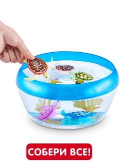 Интерактивная плавающая черепаха ZURU Robo Turtle Alive 7192 зеленая