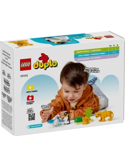 Конструктор LEGO DUPLO 10442 Семейства диких животных: пингвины