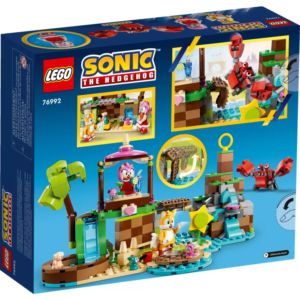 Конструктор LEGO Sonic Остров спасения животных Эми | 76992