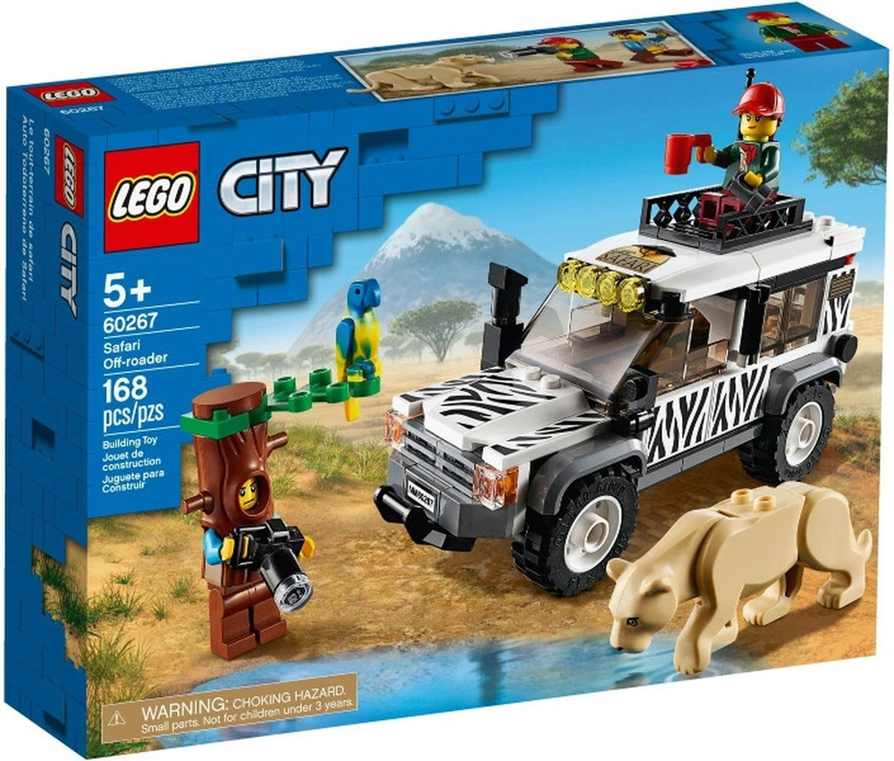 Конструктор LEGO City Внедорожник для сафари | 60267