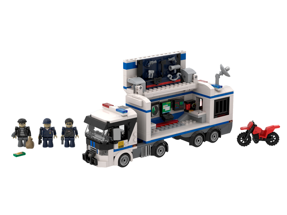 Конструктор Brick Labs Бриксити AB-1307 Мобильный дозор