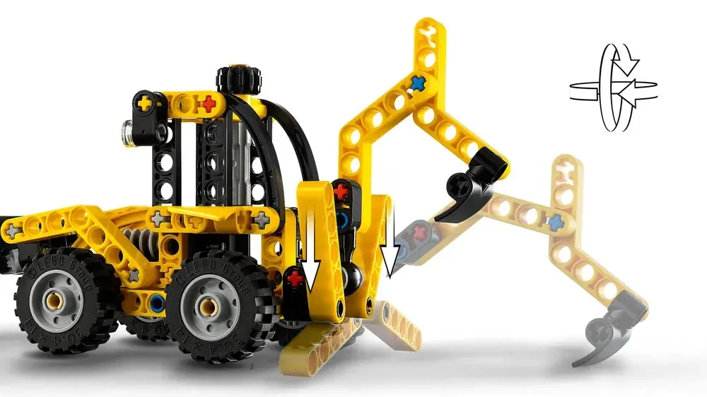 Конструктор LEGO Technic 42197 Экскаватор-погрузчик