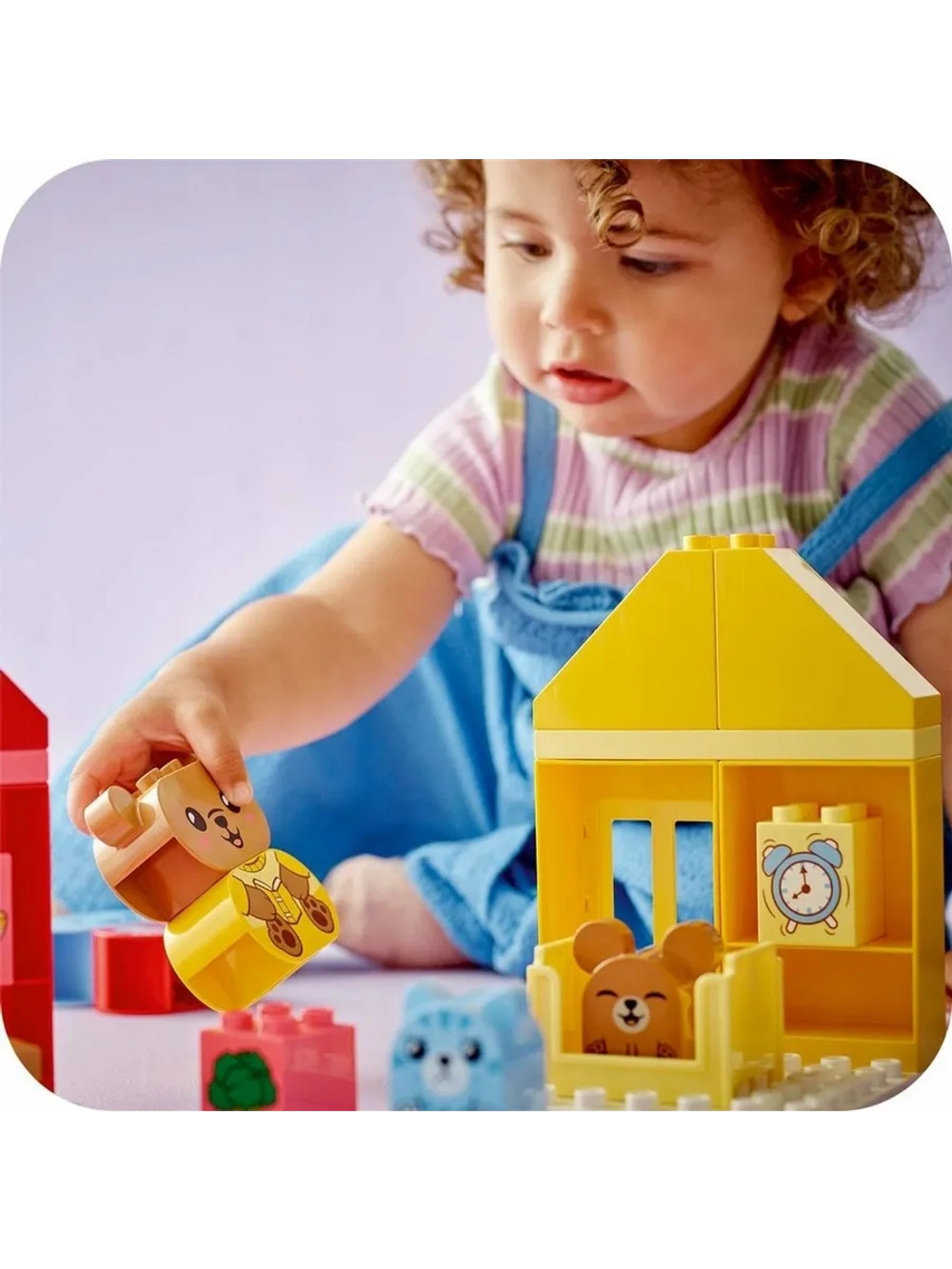 Конструктор LEGO DUPLO 10414 Ежедневные занятия еда и сон