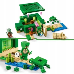 Конструктор LEGO Minecraft 21254 Домик на Черепашьем пляже