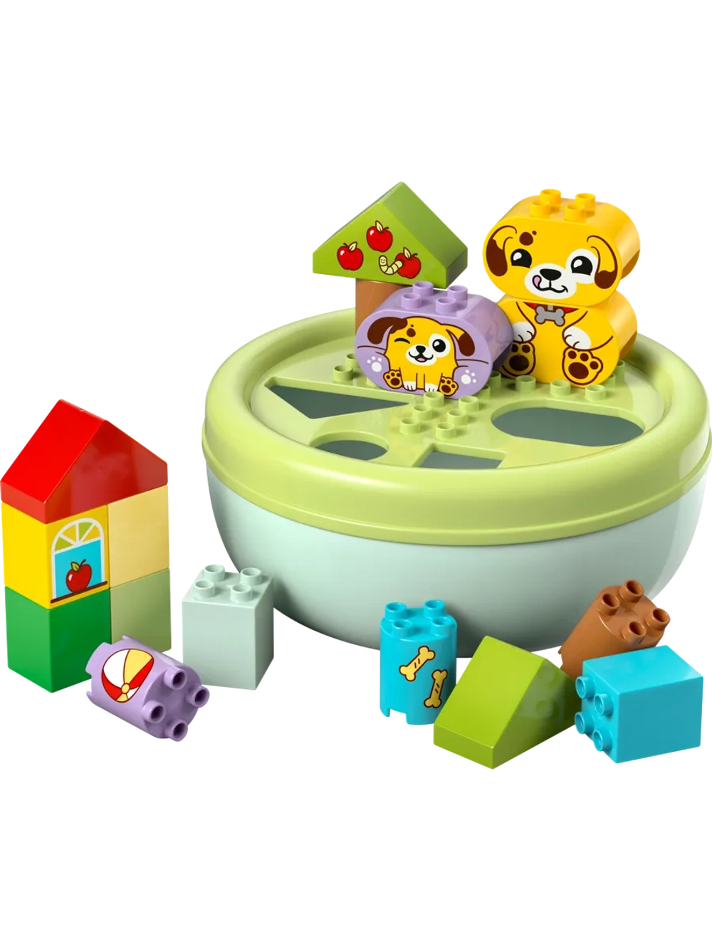 Конструктор LEGO DUPLO 10441 Сортер фигур: Домик для щенков