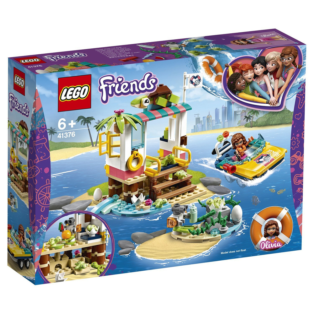 Конструктор LEGO Friends Спасение черепах | 41376