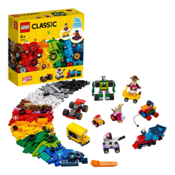 Конструктор LEGO Classic Кубики и колёса | 11014