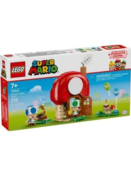 Конструктор LEGO Super Mario 72041 Вечеринка дома у Тоада