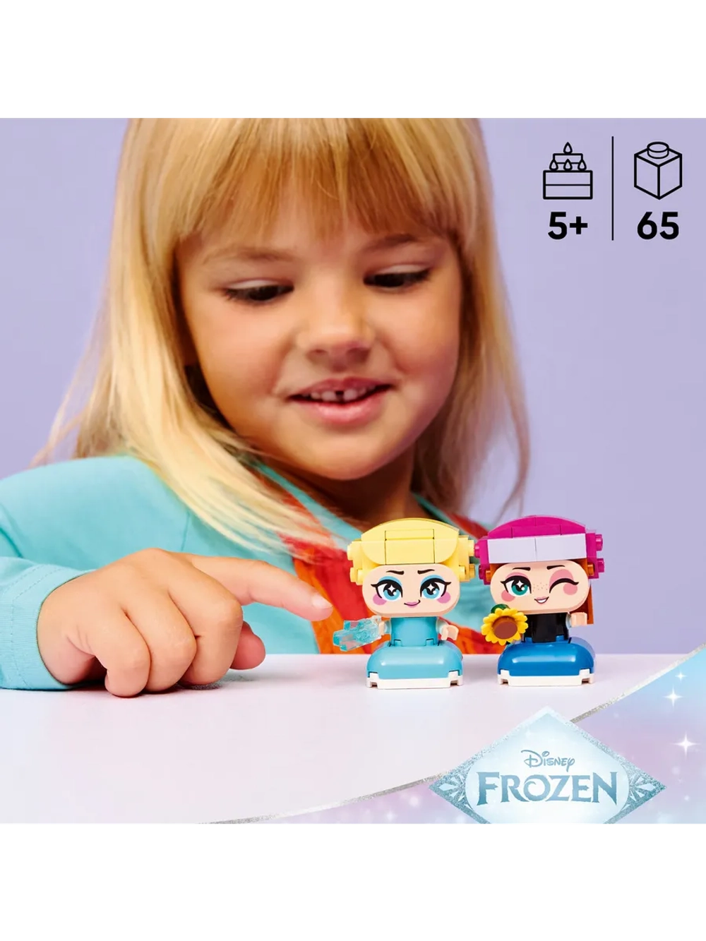Конструктор LEGO Disney 43284 Мини-принцессы Анна и Эльза