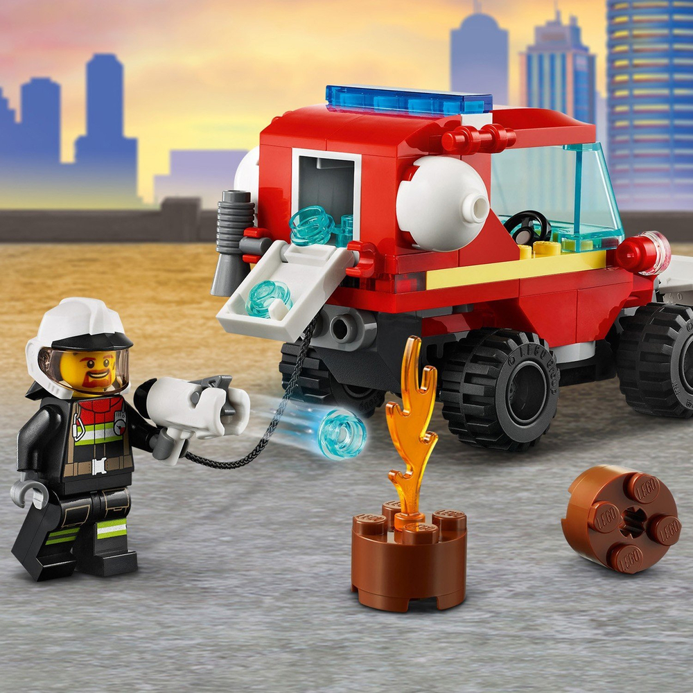 Конструктор LEGO City Fire Пожарный автомобиль | 60279