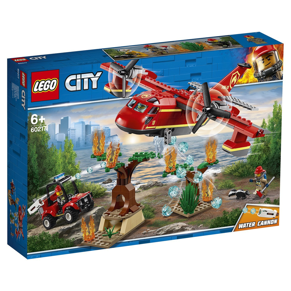 Конструктор LEGO City Fire Пожарный самолет | 60217