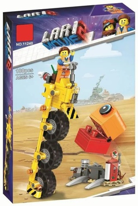 Конструктор Трехколёсный велосипед Эммета | 70823, 11240