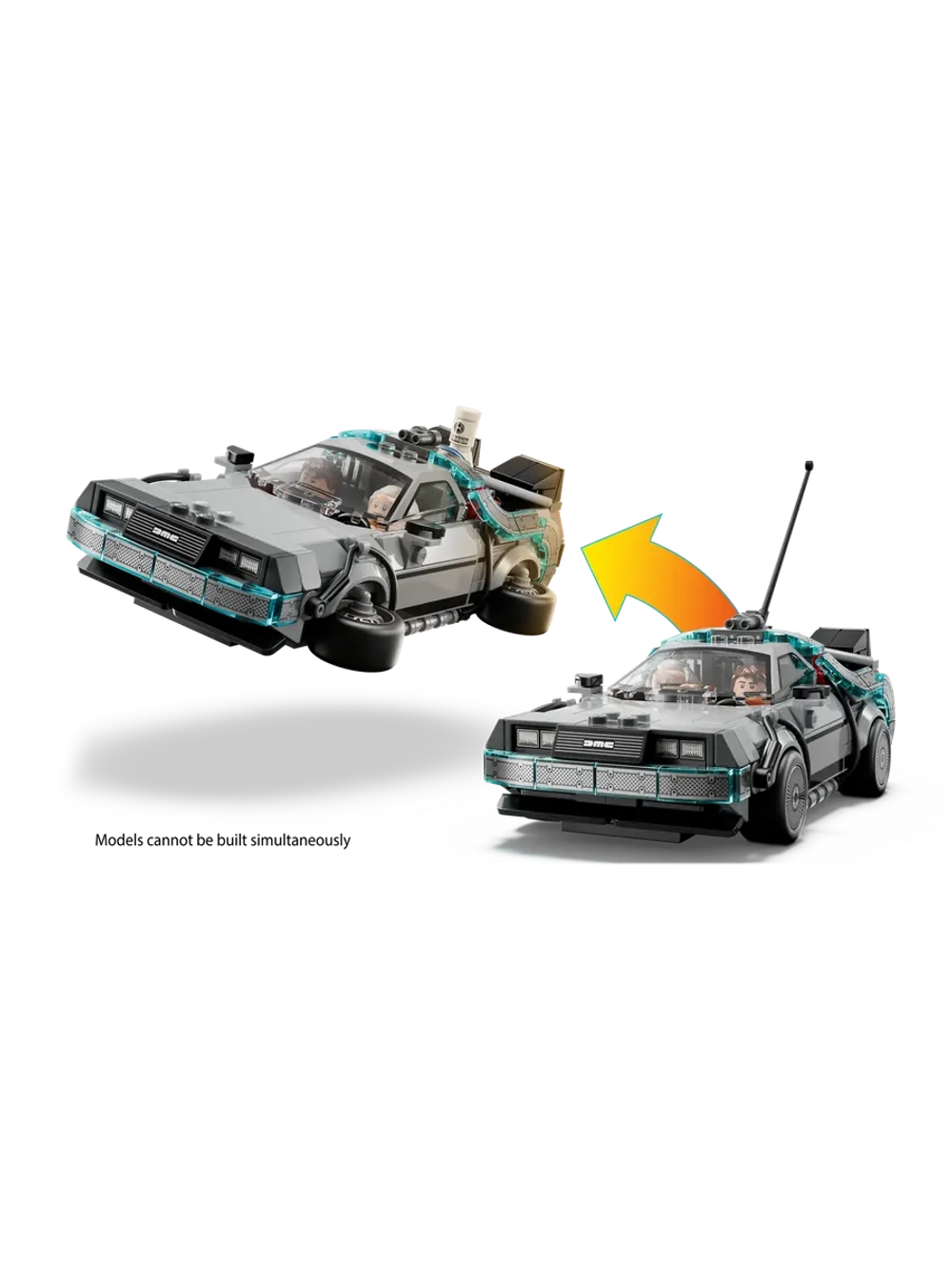 Конструктор LEGO Speed Champions 77256 Машина времени Назад в будущее