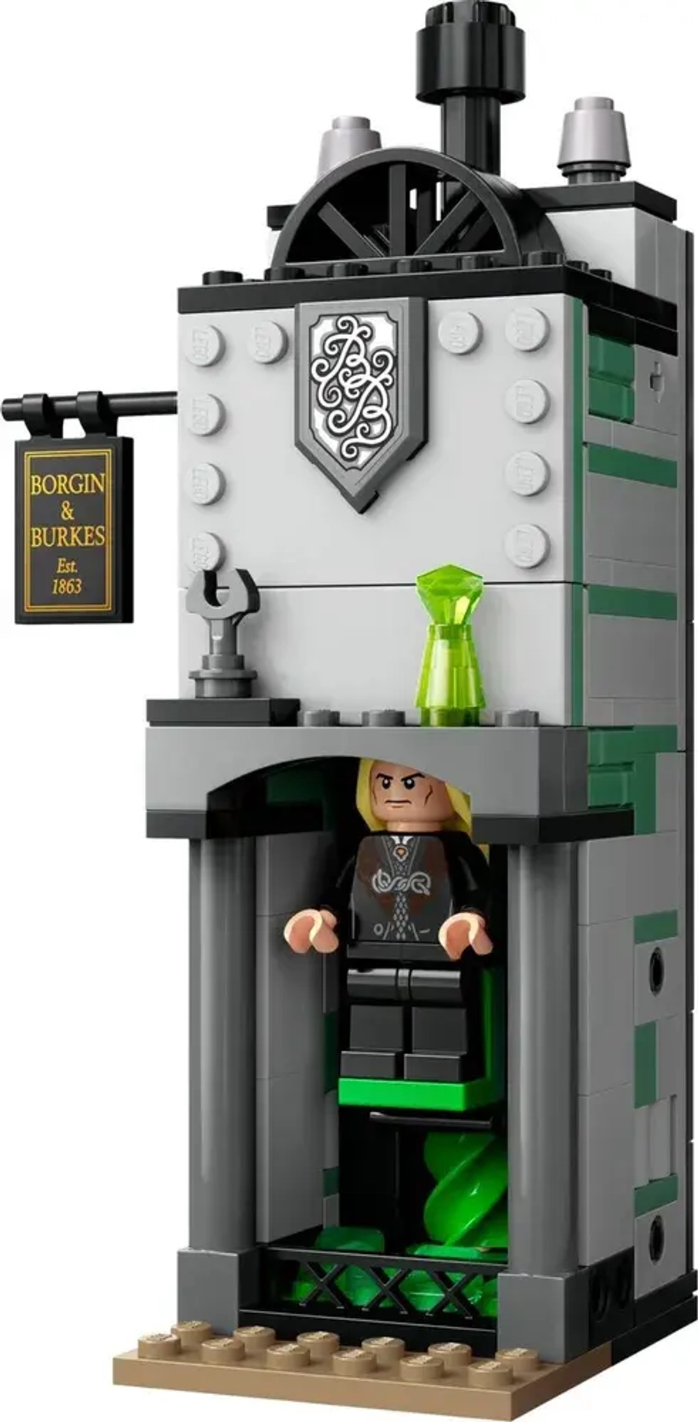 Конструктор LEGO 40695 Harry Potter Боргин и Беркс: Сеть каминов