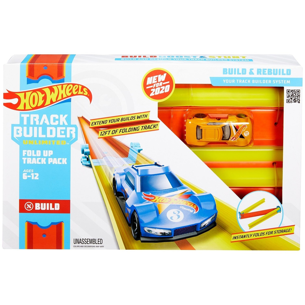 Трек Hot Wheels Конструктор трасс Подъемы и спуски | GLC87 / GLC91