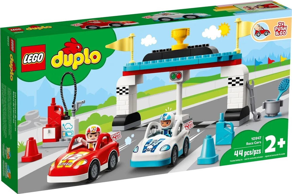 Конструктор LEGO DUPLO Town Гоночные машины | 10947