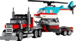 Конструктор LEGO Creator Бортовой грузовик с вертолетом | 31146