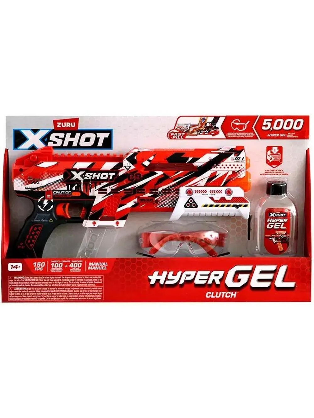 Игровой набор Zuru X-Shot HYPERGEL Клатч, 36622