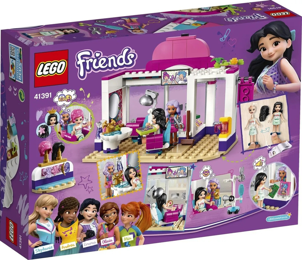 Конструктор LEGO Friends Парикмахерская Хартлейк Сити | 41391