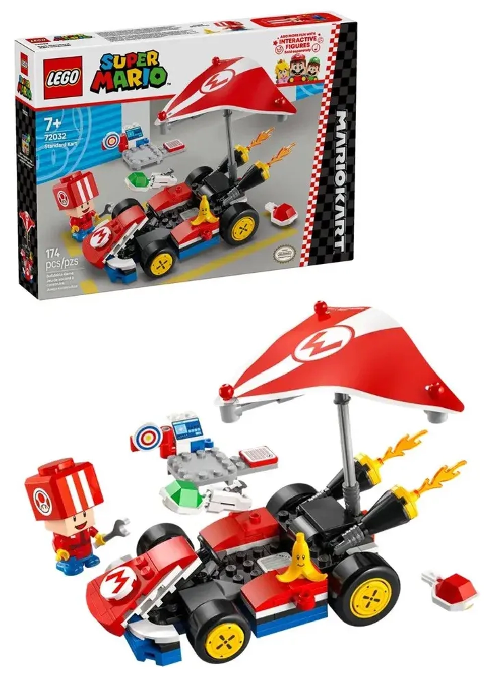 Конструктор LEGO Super Mario 72032 Стандартный автомобиль